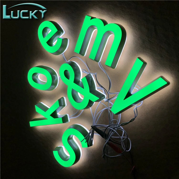Cheap price Custom led diy led light sign name board