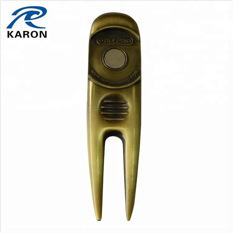 wholesale die casting metal blank golf divot tool for golf