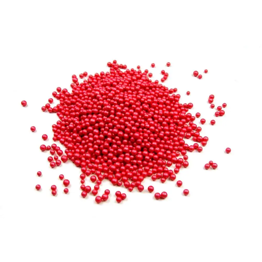 Pearl Coloured Styrofoam Balls Polystyrene Foam Spheres 2-5mm Filler Bead Decorative Ball Arts Toys Christmas Micro Polystyrene