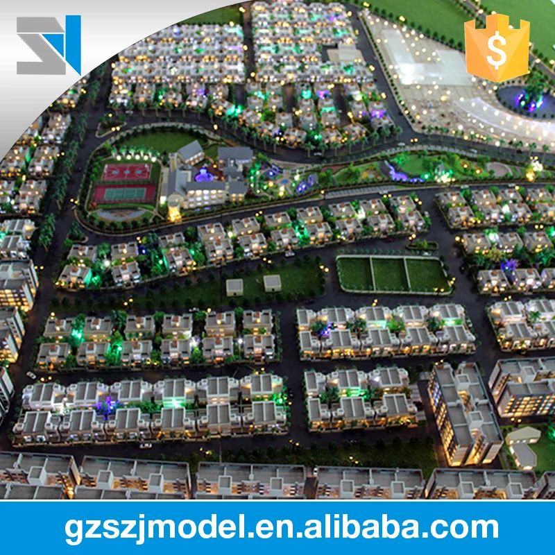 Новейшие технологии, чтобы сделать Индию ночлежный дом архитектора модель здания