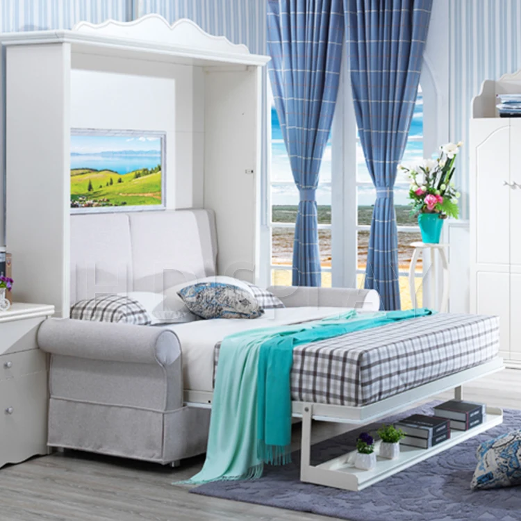 ISO 9001 пользовательский гостиной складной мерцающий диван-кровать