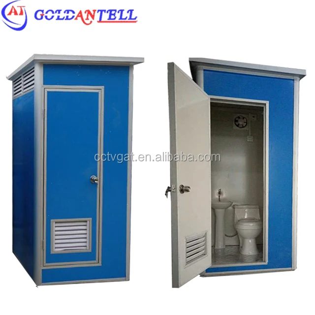 OEM size wc cabinet weather proof booth , tiny Toilet booth , portable toilets for sale