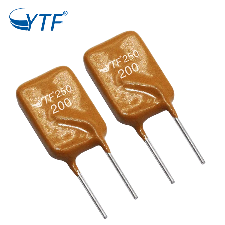 China Pptc Manufacturers 250V 0.2A Resettable High Current Self Recovery Fuse