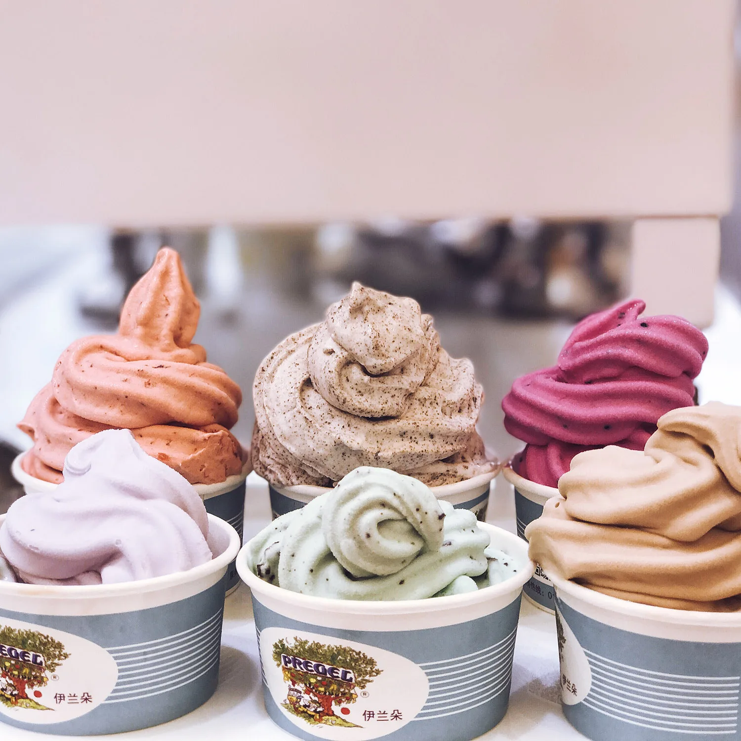 DEM-1200 10S Per Serve Freeze Fruit Yogurt Ice Cream Swirl Mixer Blender