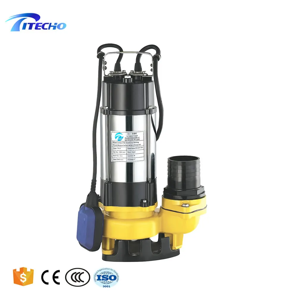 V180 0.24hp 220V  120V  110V Stainless Steel submersible Sewage Pump