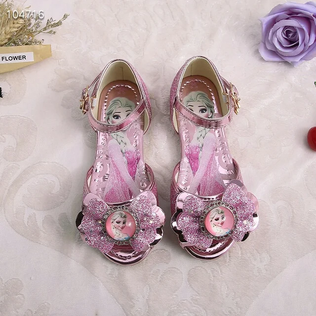 Сандалии для девочек, новинка 2019, модная летняя детская обувь принцессы, детские сандалии со стразами, романтика, романтика, любовь