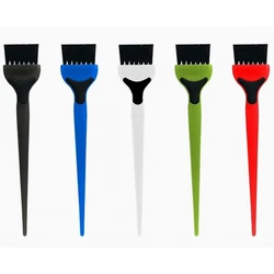Маленькая пластиковая цветная Тонировочная щетка с нейлоновой щетиной для профессионального использования в салоне