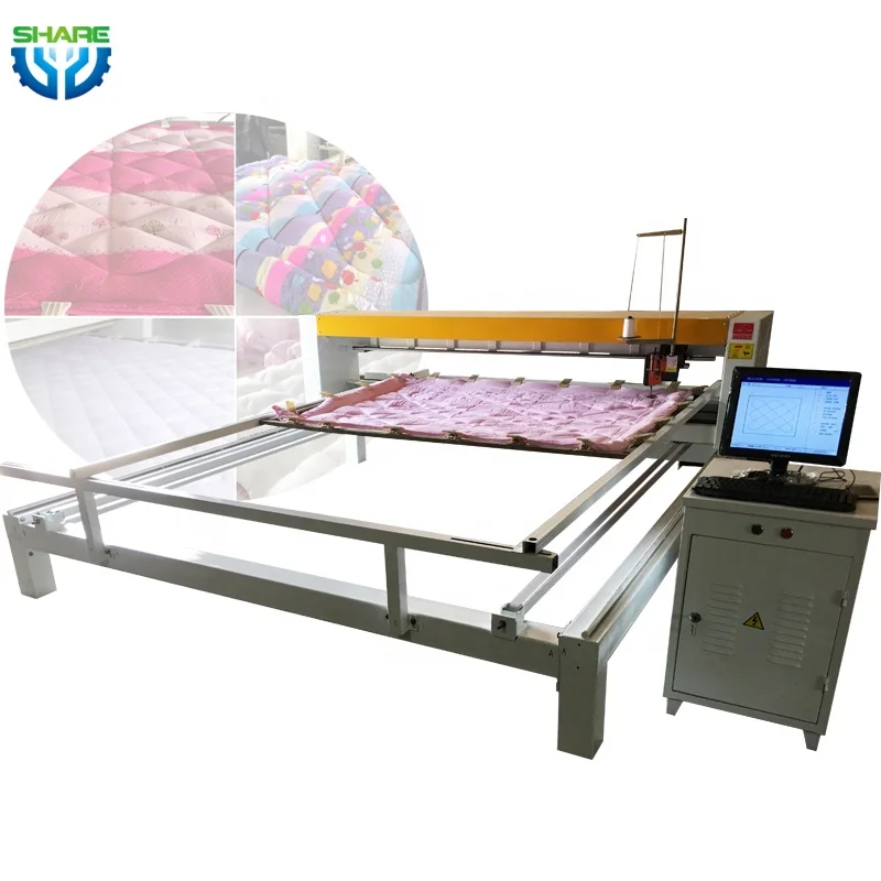 Industrial Comforter Quilting Machine Single Head Fabric Duvet Quilting Machine
