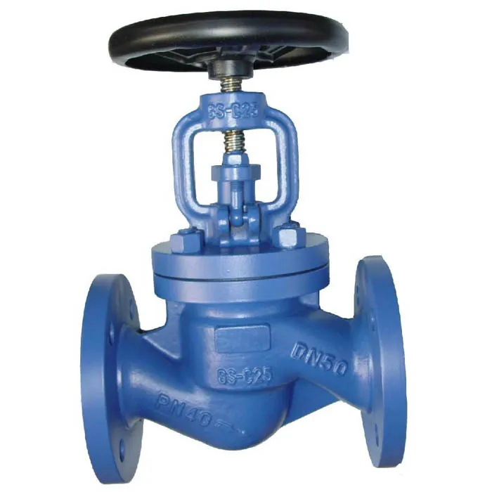GS C25 DIN PN16 PN25 Air manual  Steam globe valve