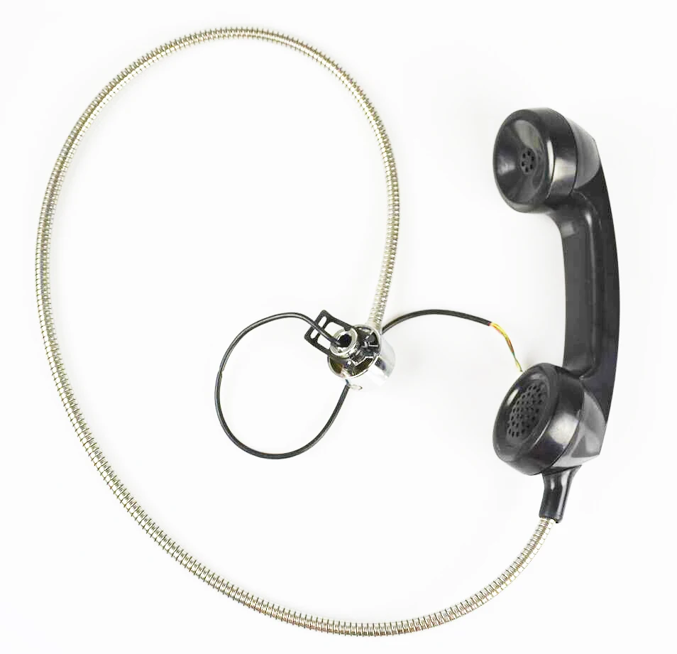 
Plastic ABS Rugged Anti- Explosion industrial telephone handset 
