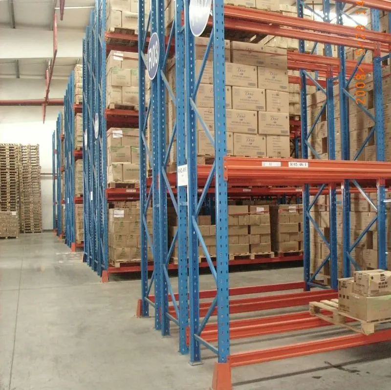 P88X68mm L2700mm тяжелый стеллаж для хранения поддонов емкостью 2100