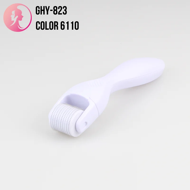 Factory gold golden handle color Body Medical sterilized packaging 600 needles derma roller