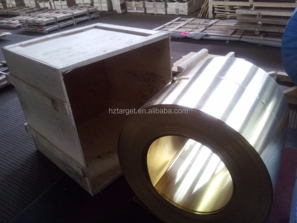 Bright Surface Polished Brass Strip C2680 For button/electric
