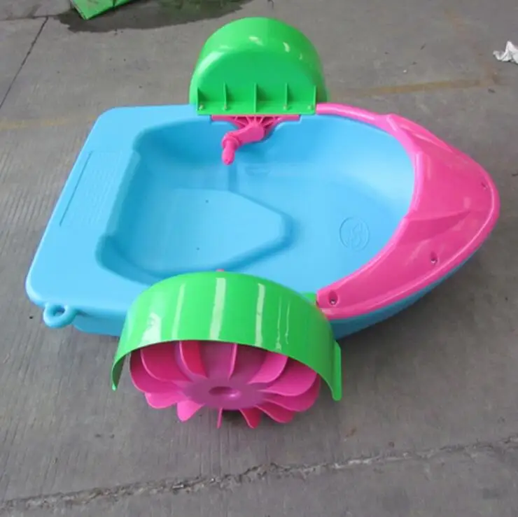 Cheap Swimming Pool Plastic Kids Water Hand Pedal Paddle Boat