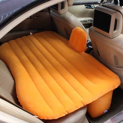 Akuma-00124  sofa bed New design Flocked inflatable back seat car bed Air Mattress folding bed
