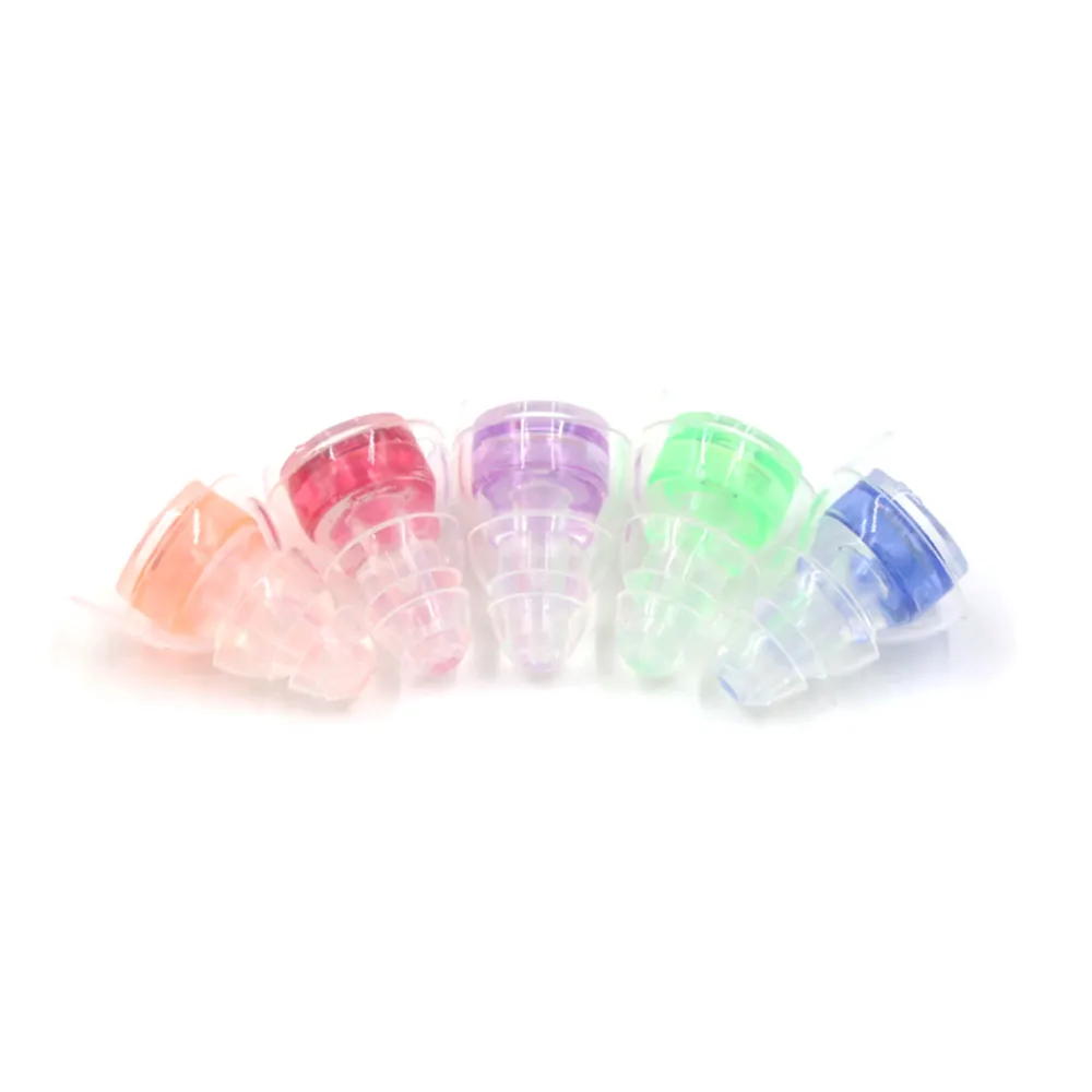 Reducing noise no muffling the sound filtered earplug