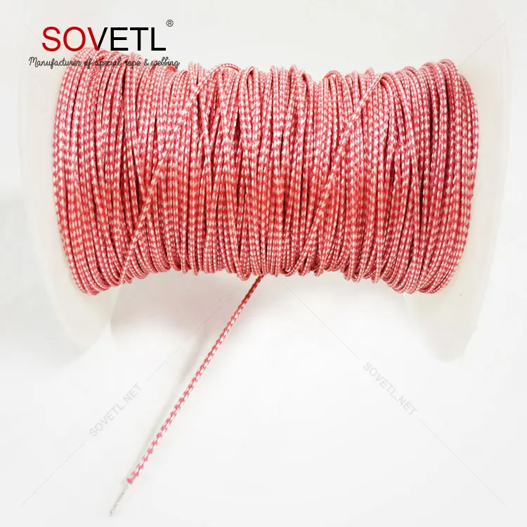 
Uhmwpe surface steel wire core braided auxiliary rope kites string 