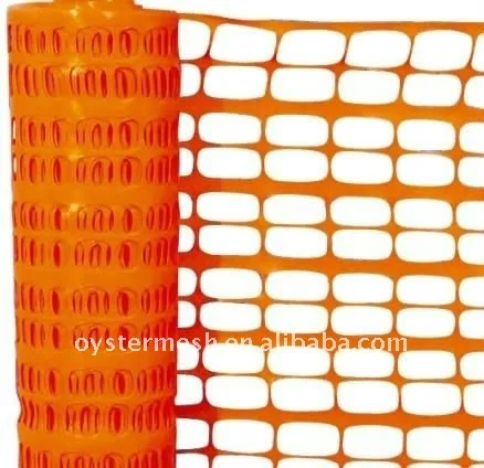 
plastic barrier/pvc barrier/orange safety fencing 