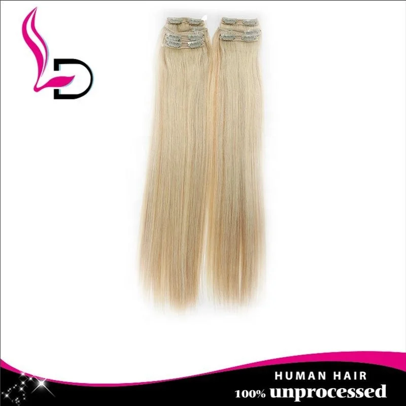 
10a extension cheveux clip silky straight remy human hair extensions clip in honey blonde clip in hair extensions human hair 