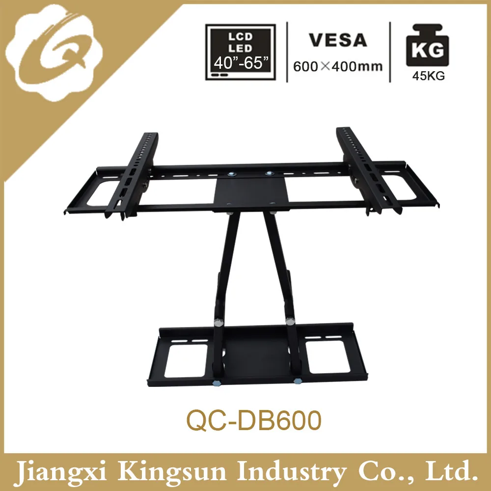 
Double Arm Articulating Cantilever TV Bracket Wall Mount with Tilt- for 40