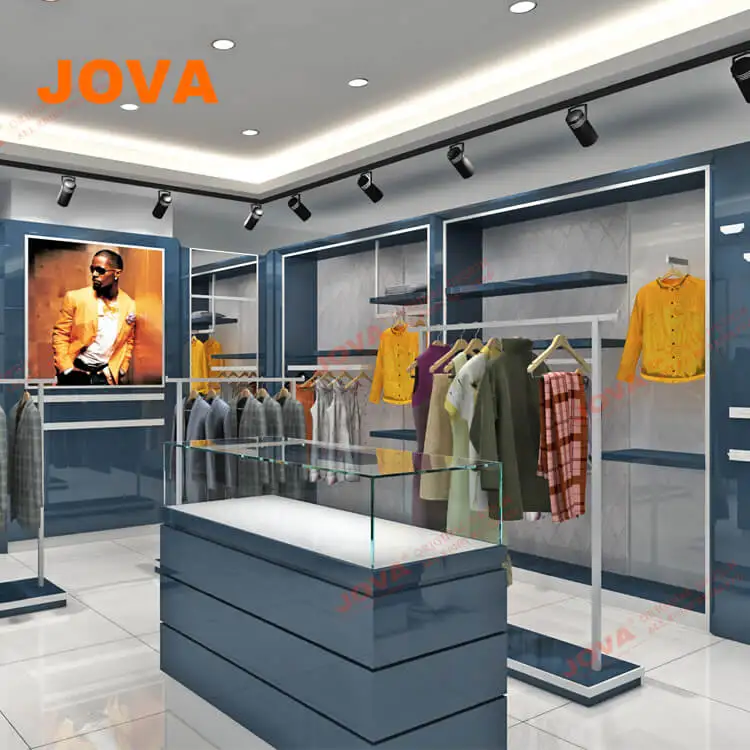 High Quality Retail Clothing Store Design Ideas Modern Tailor Shop For Display Garment