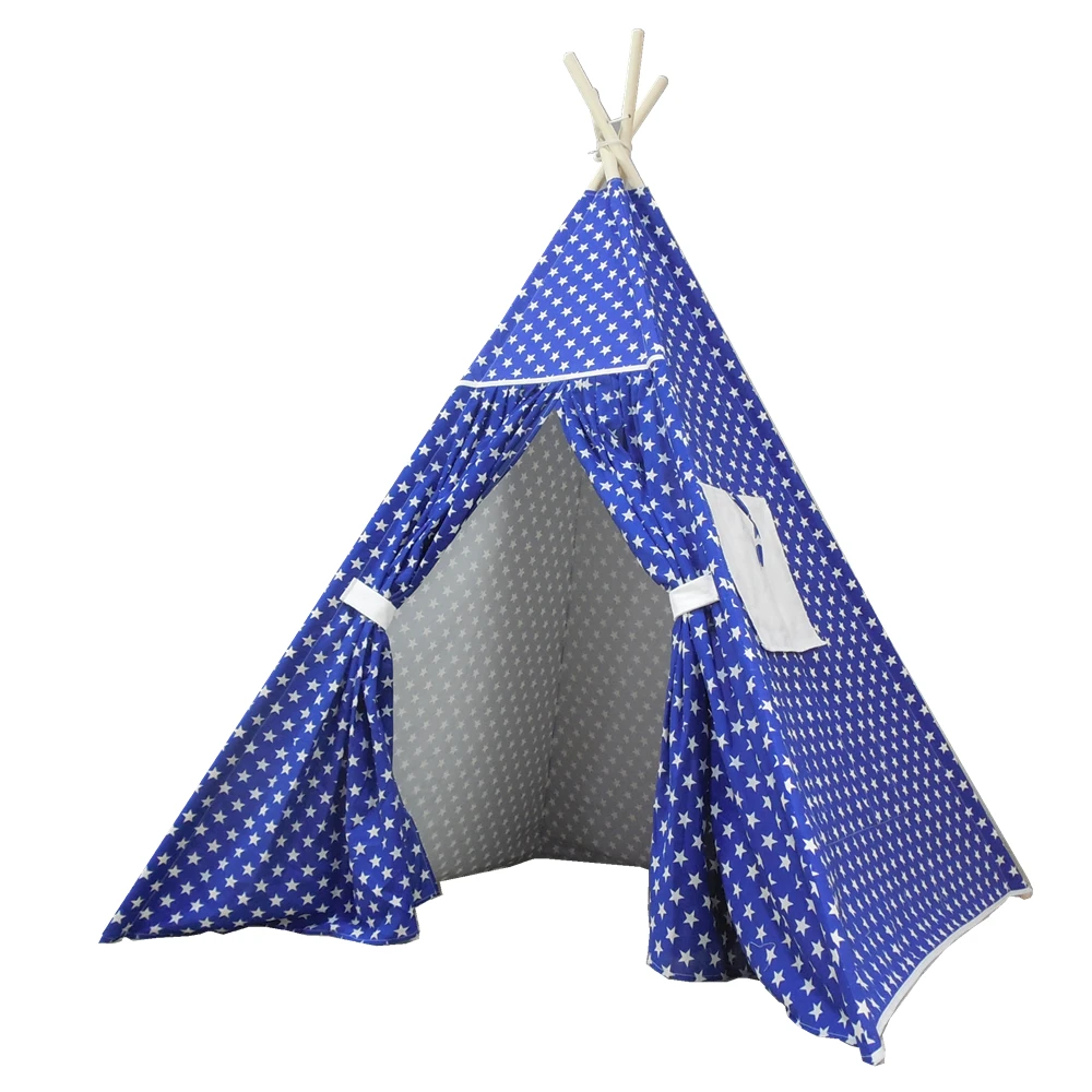 Teepee tent kids  house Baby Room princess castle play tent For Boys Kid Tipi Children Toy Tent