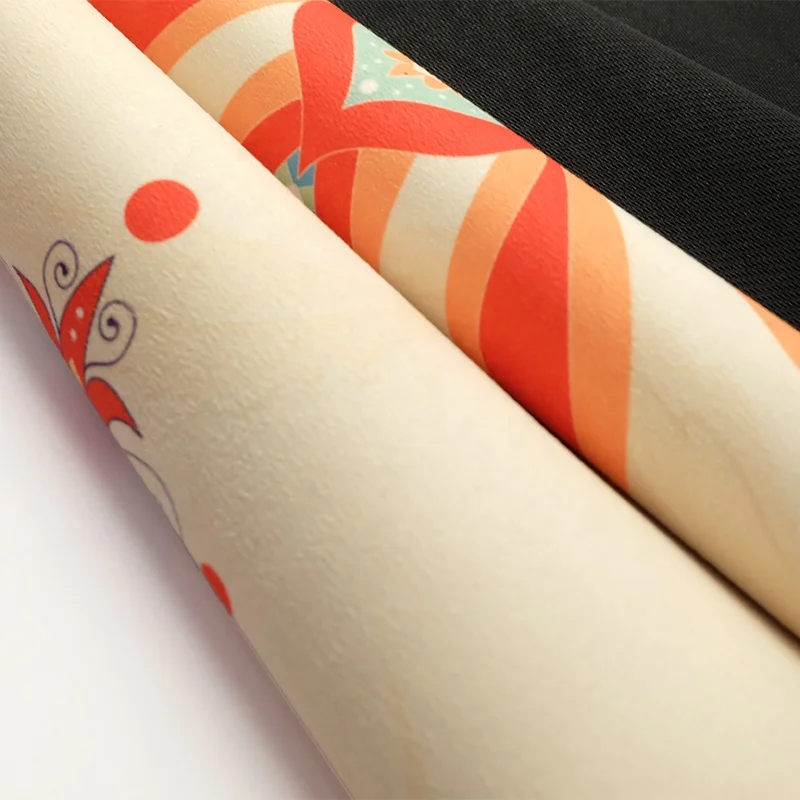 The original eco yoga mat and best yoga mat supplies screen printing on yoga mats