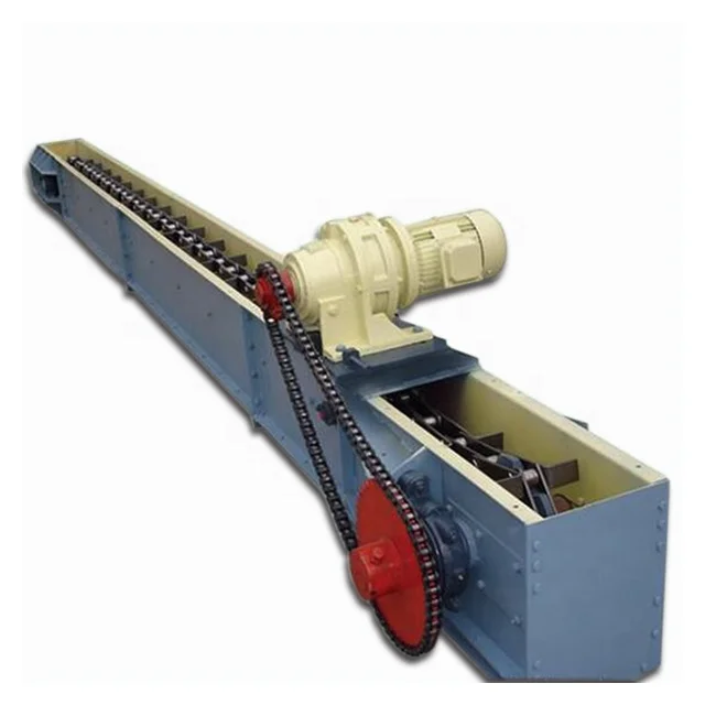 Grain Drag Chain Scraper Conveyor System for Bulk Material