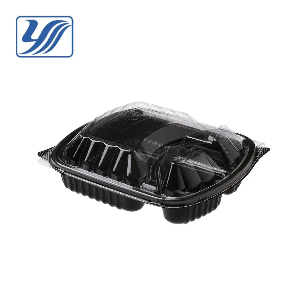 
Disposable plastic home meal replacement food box 