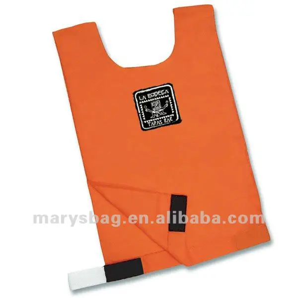 
Nylon Safety and Event Vest with elastic side closure 