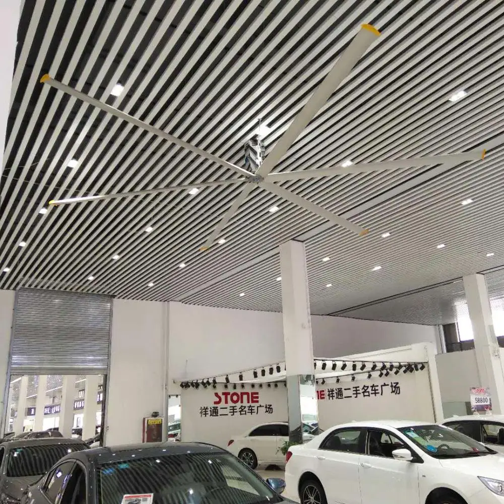 18ft-24ft Energy Saving Hvls Industrial Big Ass Ceiling Fan