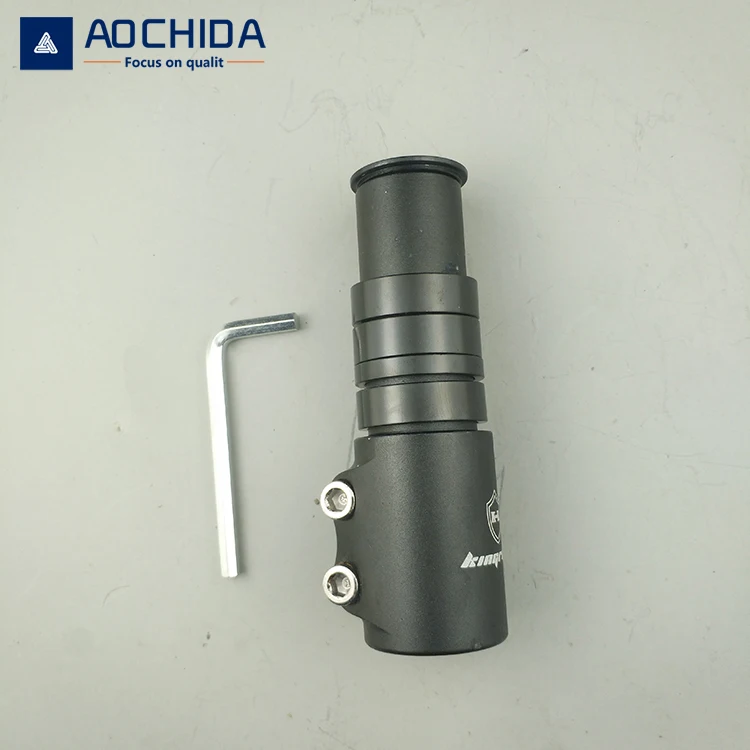 Factory direct black bicycle riser booster bicycle handlebars and other bicycle accessories