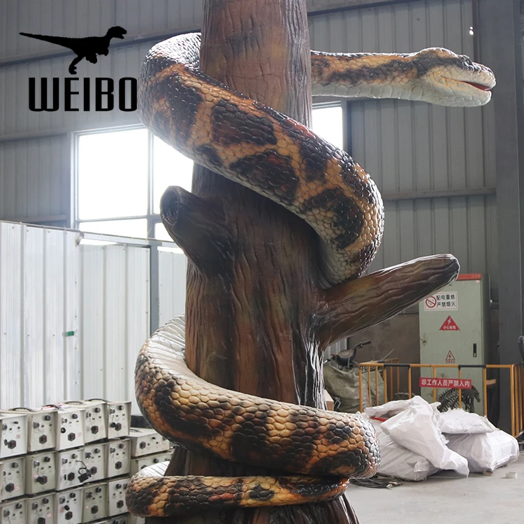 Remote control animatronic animal robot snake