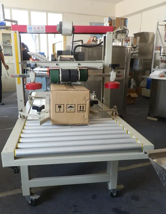 
semi automatic carton taping machine with scotch 