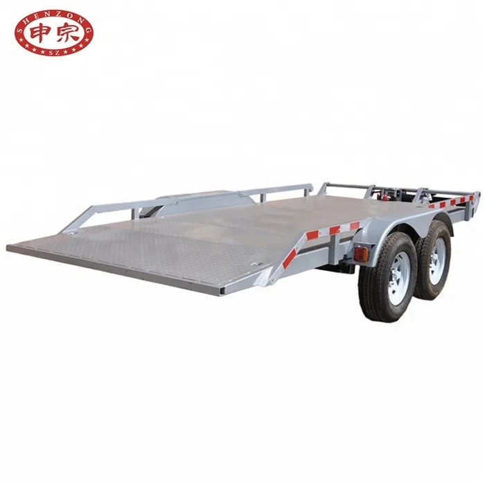 2500kgs Car Hauler Trailer Tow Dolly Trailer Hydraulic Car Tilt Trailer