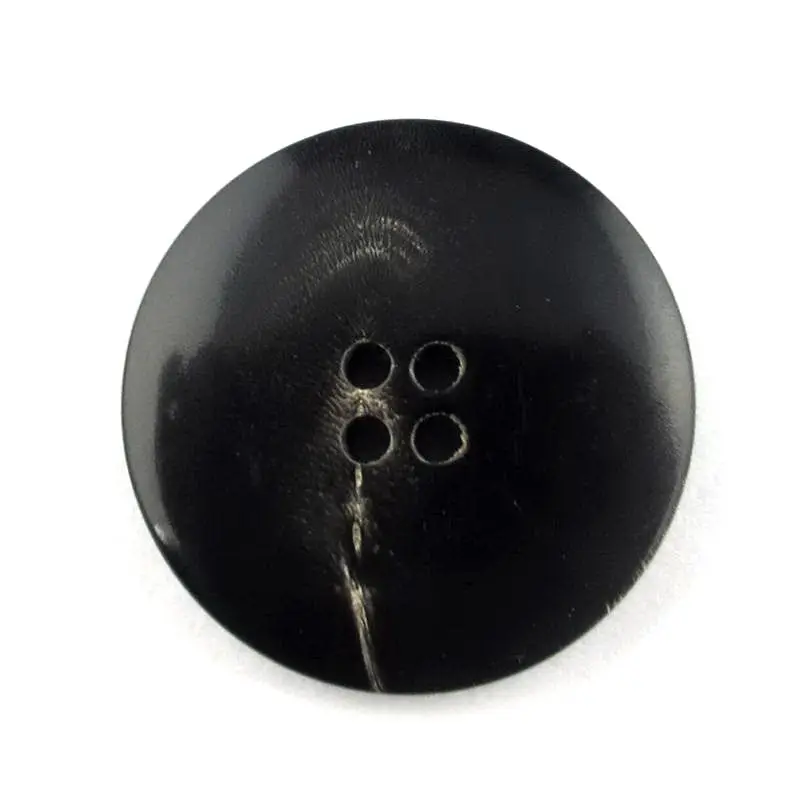 Custom different size ox horn material buffalo horn button for men suit