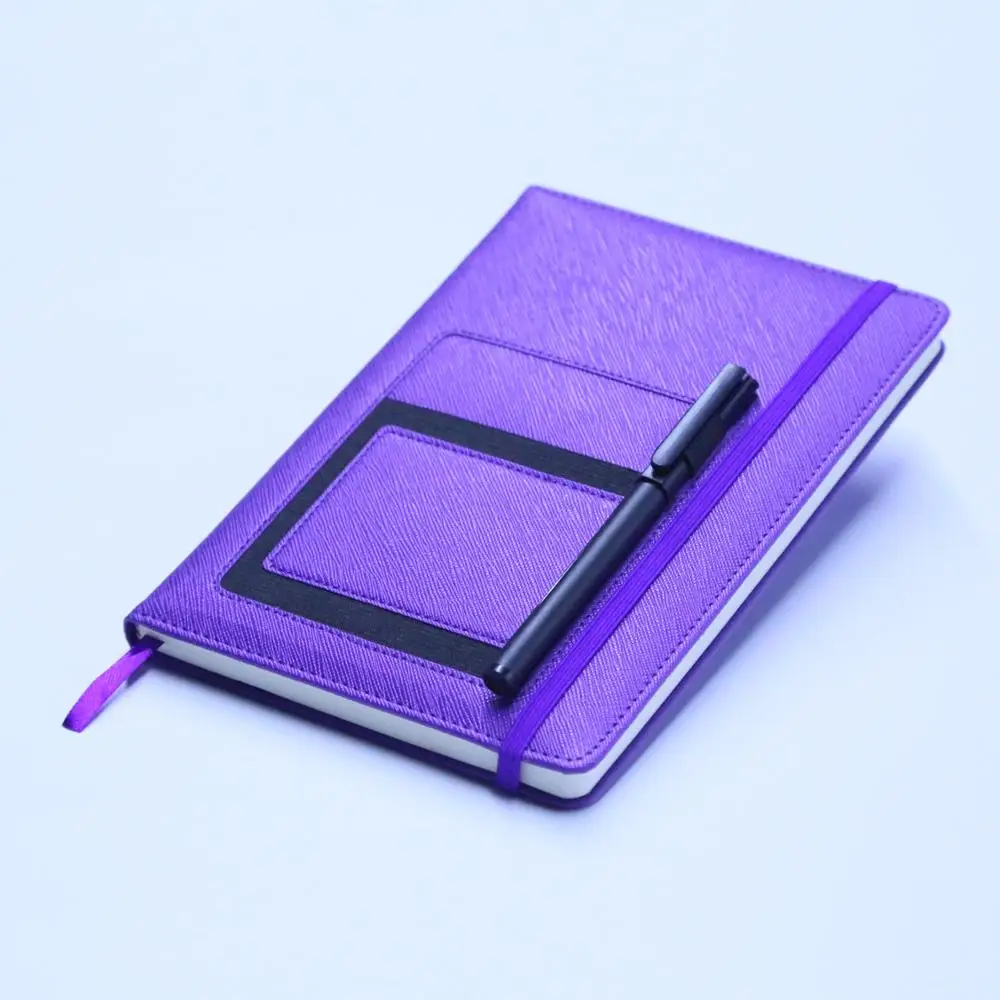 Custom Brand Soft Cover Journal Notebooks With Pen Loop