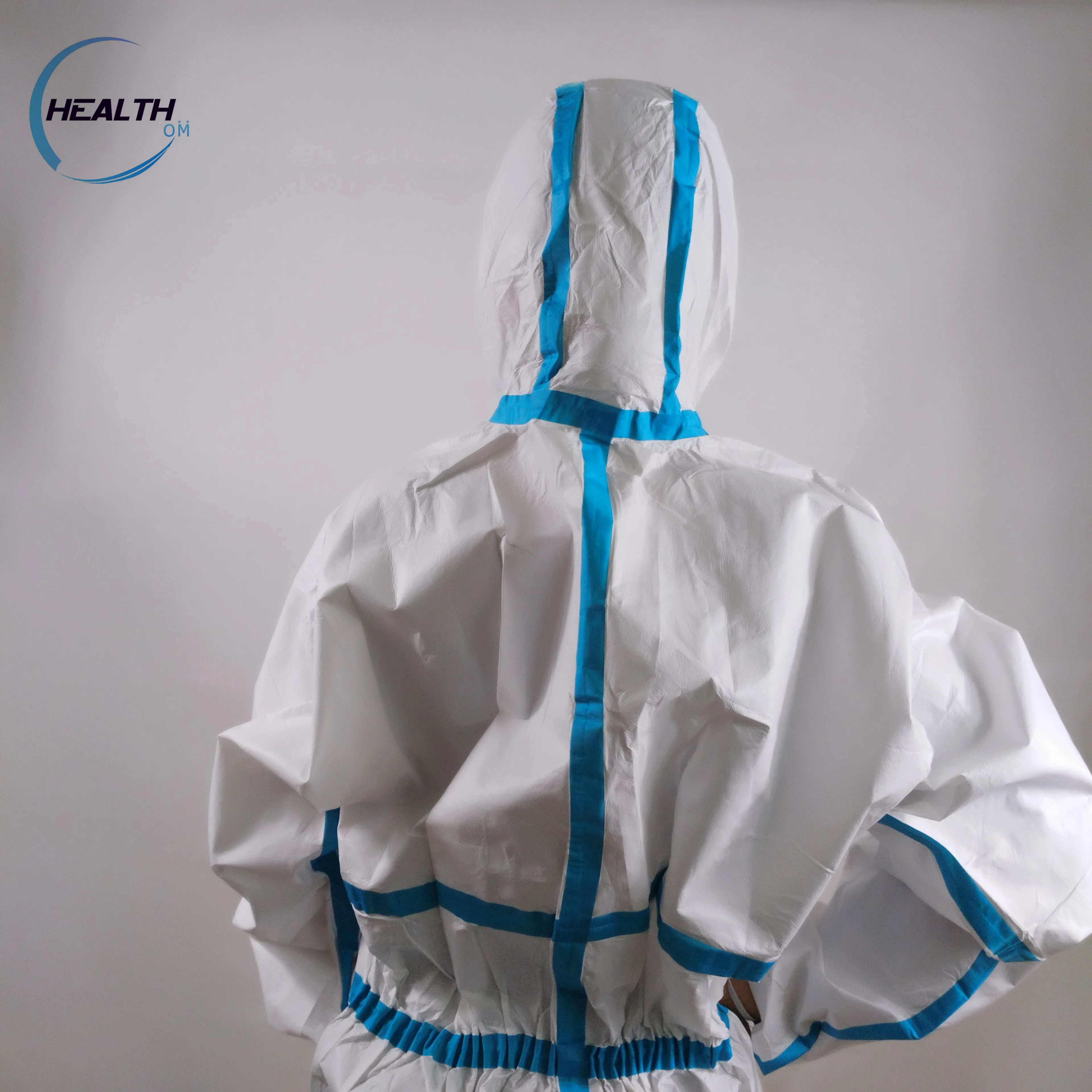 
Breathable 63g/m2 microporous type 5 6 disposable coverall 