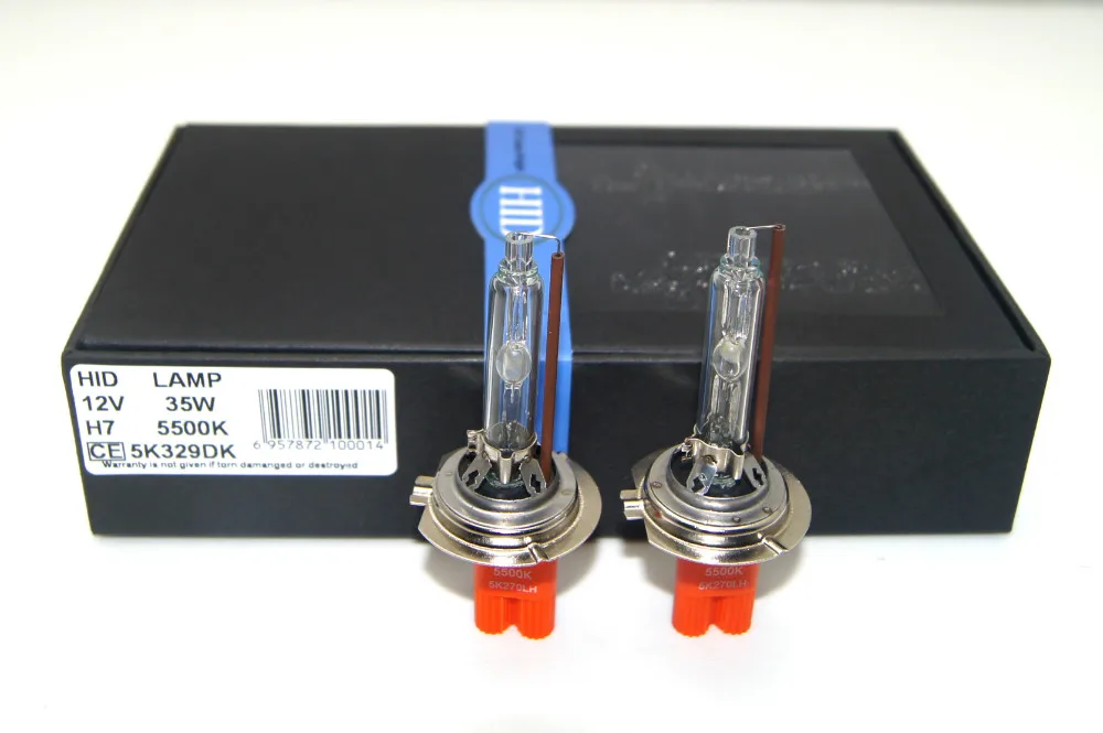 Популярные длительный срок гарантии H7 hid xenon свет Wholesal HID лампа авто аксессуары супер яркий