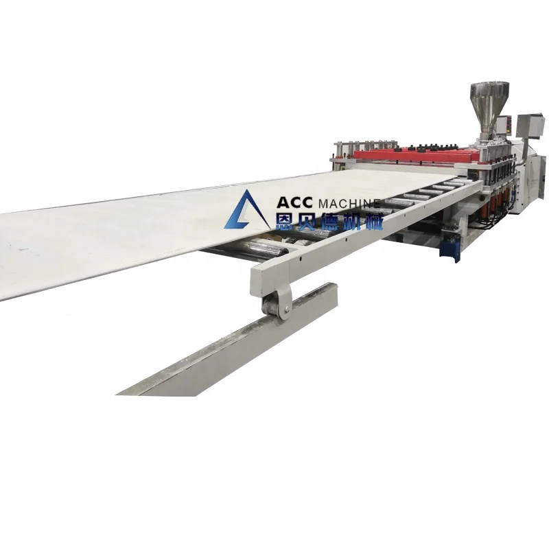 PVC furniture advertising plastic board making machine