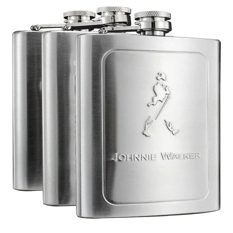 Promotion Jack Daniels Stainless Steel Customized Premium Alcohol Flask Liquor Hip Flask