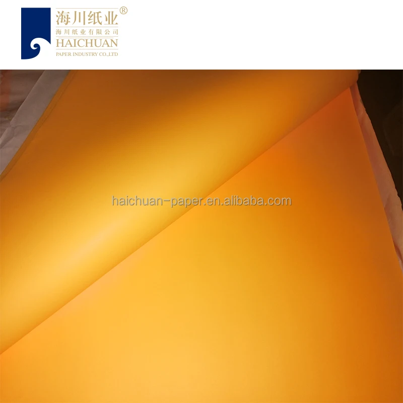 Прочный чистой тонкие руки Craft Флуоресцентный Оранжевый бумаги A4