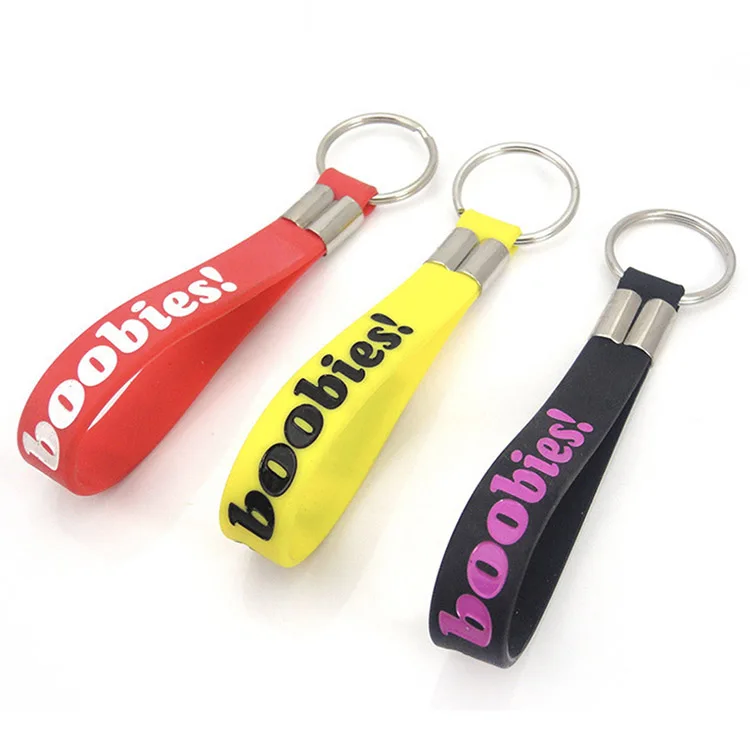 Custom Silicon Wristband Keychain Scale Making Supplies Imported From China