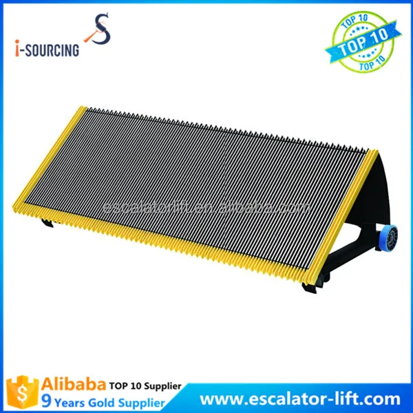 
OEM 600/800/1000mm escalator parts 53X-XBA26140 Aluminum Escalator Step 