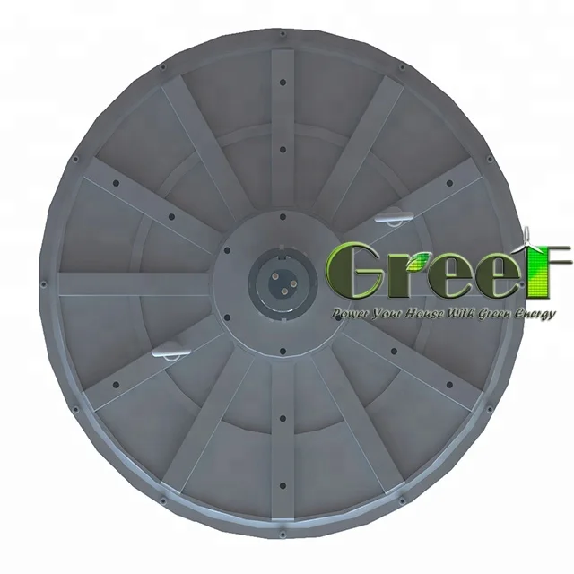 10KW 100RPM 220V 3 phase AC vertical axis PMG
