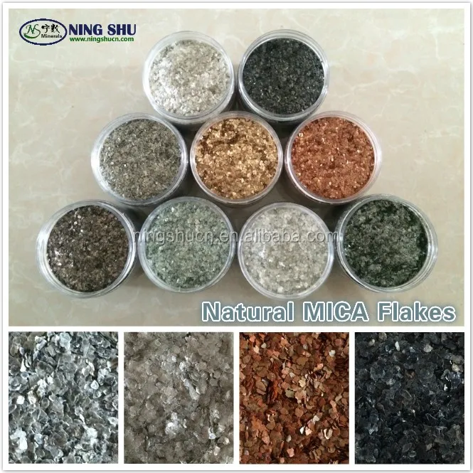 Sparkle Mica Flakes Natural Glitter Snow Flakes for Holiday Crafts