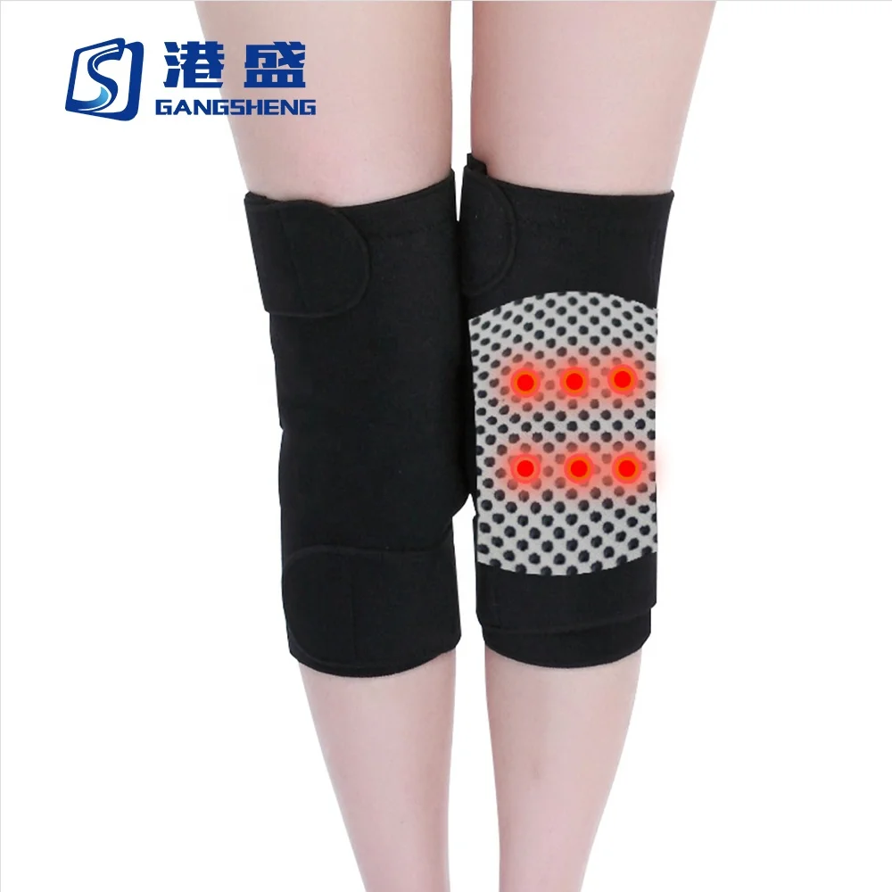 Самонагревающийся Магнитный теплый бандаж на колено для ухода за пожилыми