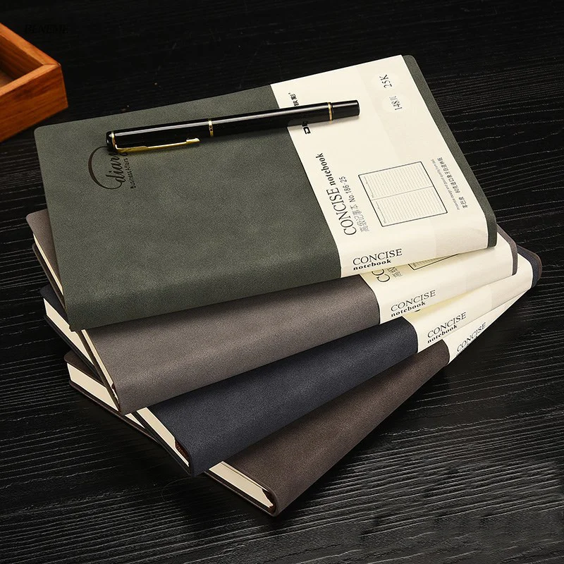 A5 B5 High Quality Customise Pen and Diary Set Leather Note Book China