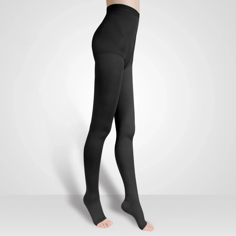
20 30mmHg open toe graduated compression pantyhose medical 