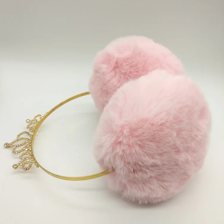 
Корона ограничен мягкая зимняя домашняя обувь из плюша; Теплые ушной вкладыш наушники 